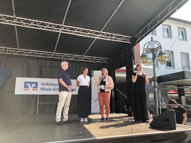 Start der Stadtwette