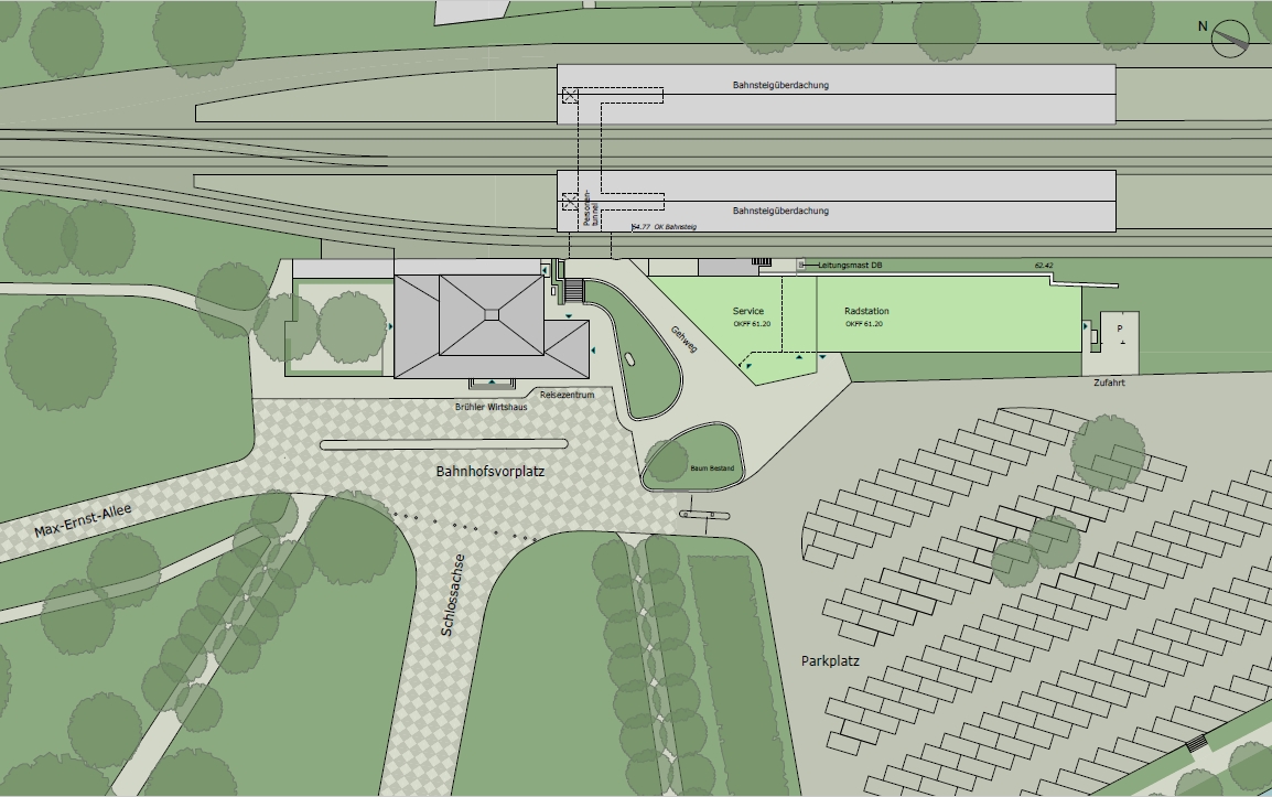 Gestaltungsplan Bahnhofsumfeld 2022