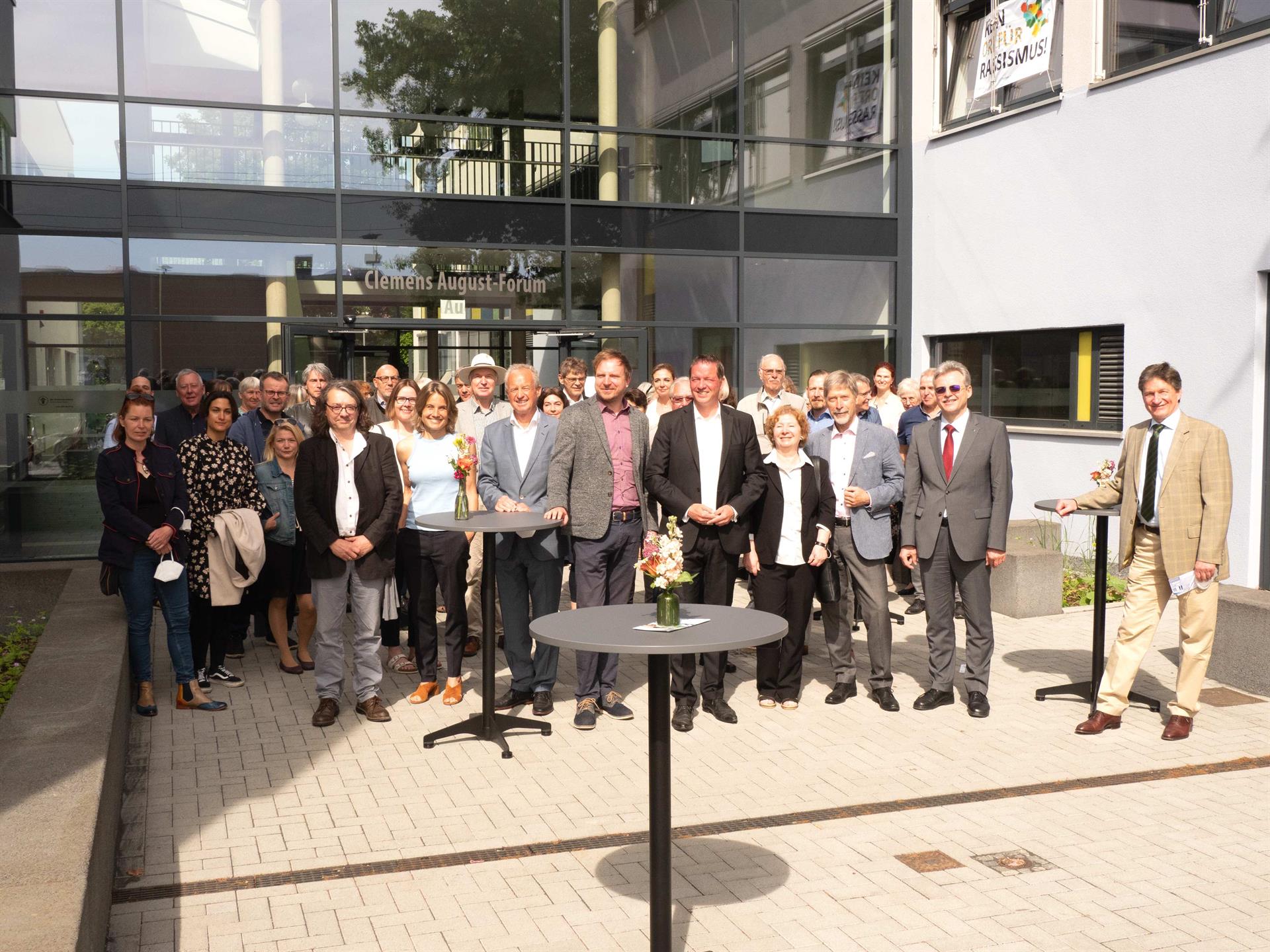 Empfang mit Gästen (Foto: Stefan Brück, Stadtsportverband e.V.)