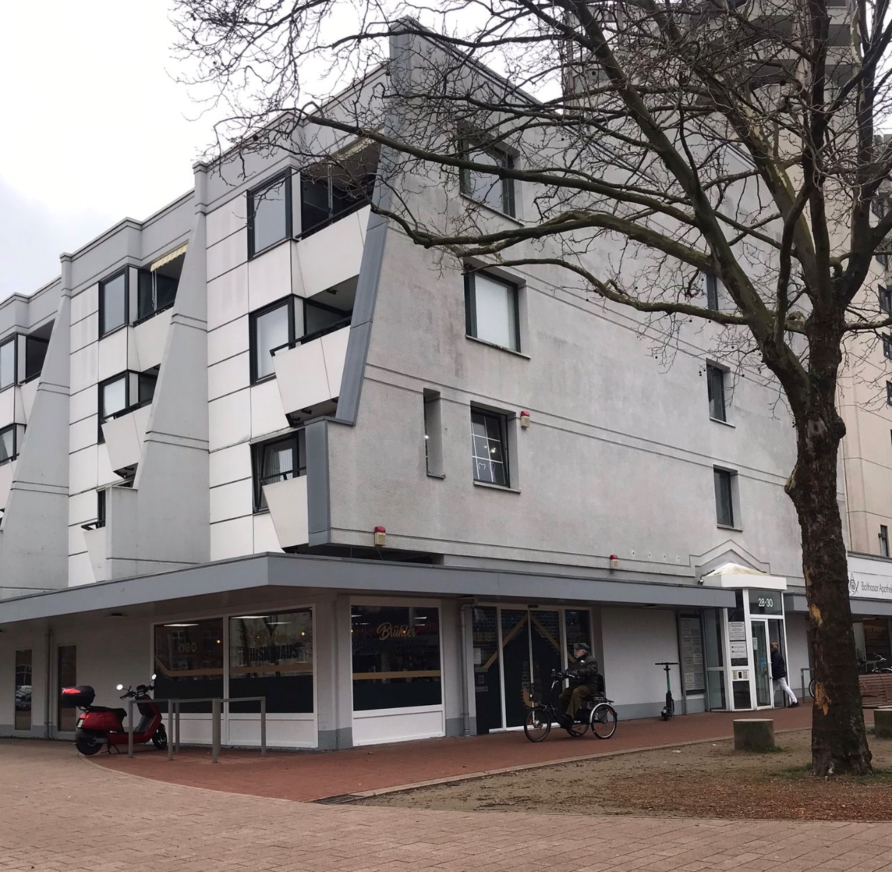 Außenansicht Balthasar-Neumann Platz 28 bis 30