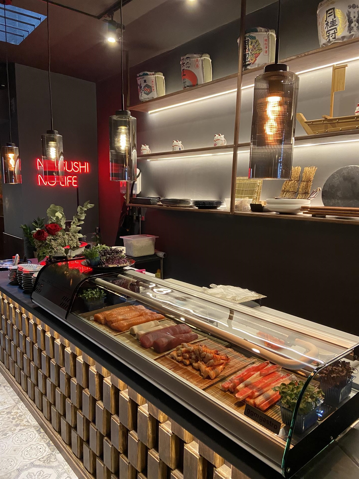 Sushi wird im MACHU nach Bestellung frisch zubereitet