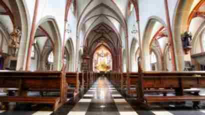 Stadtgeschichte erleben, unter andrem in der Pfarrkirche Sankt Margareta (c) AB