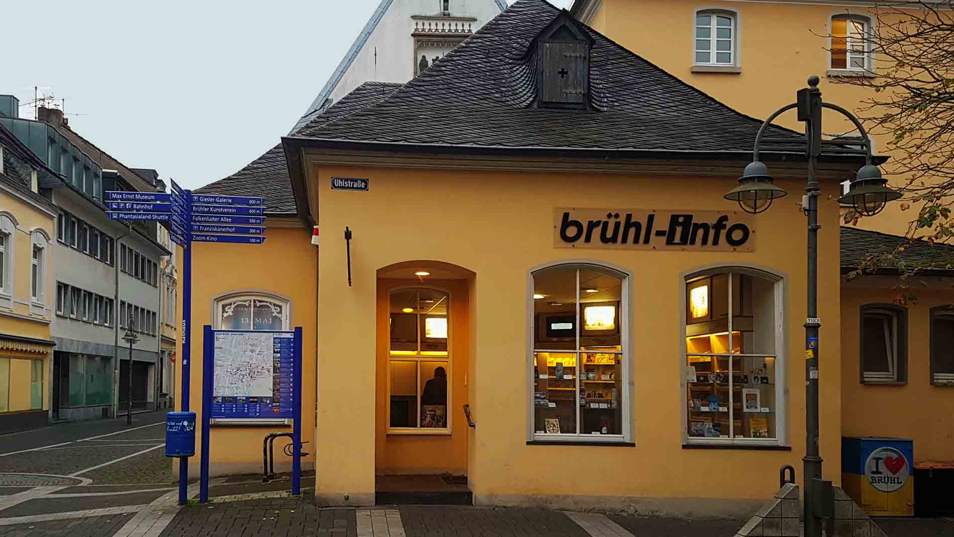 Ihr Ticket- & Tourismuscenter brühl-info
