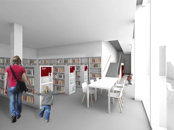 Vision: Stadtbücherei